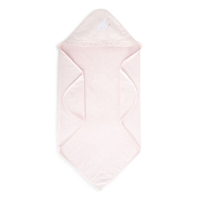 Girls Light Pink Woven Bathwrap